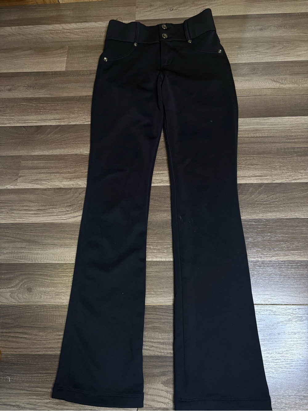 Virtual Sensuality Women's Black Dress Pants Straight Leg size 5-6 M